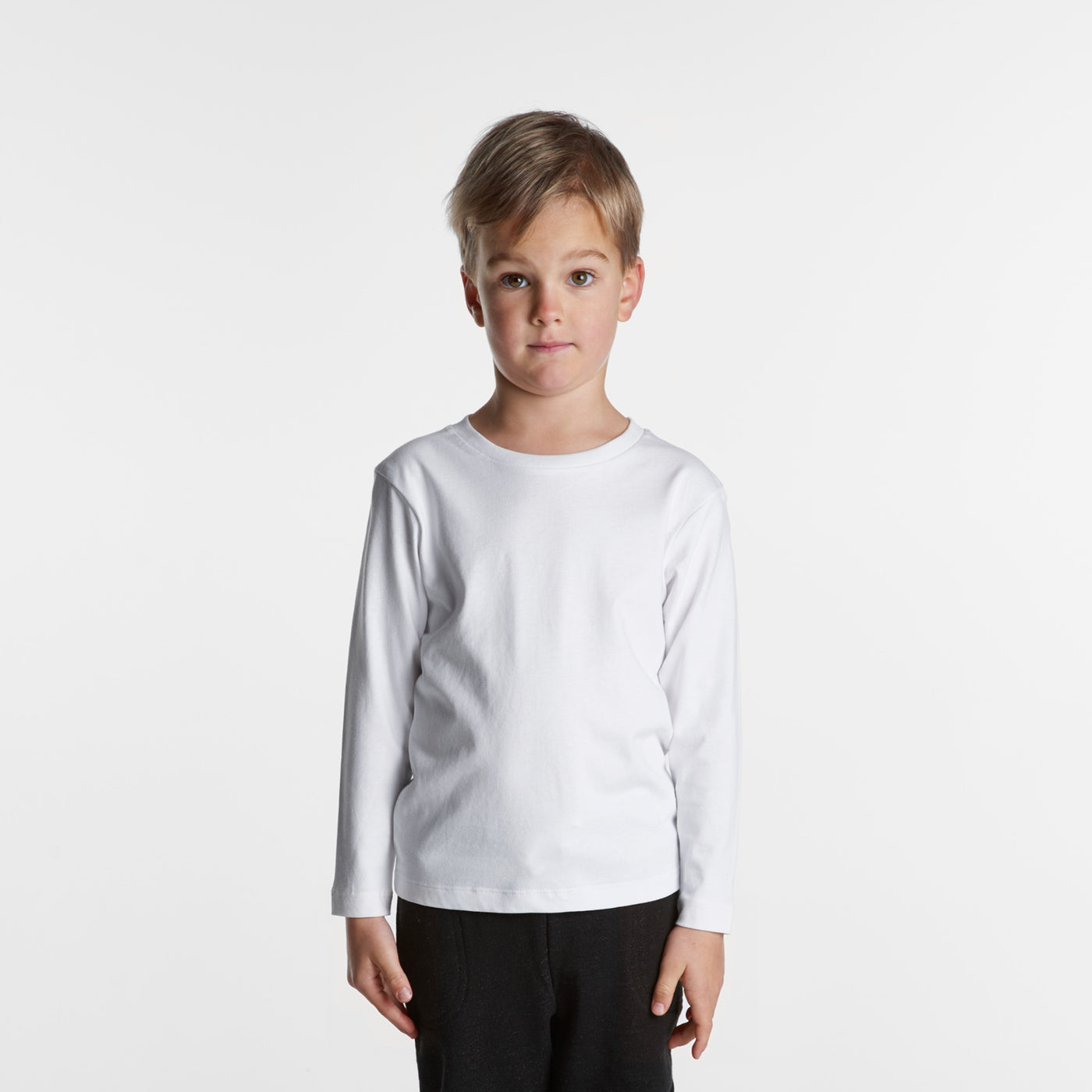 KIDS STAPLE L/S TEE - 3007