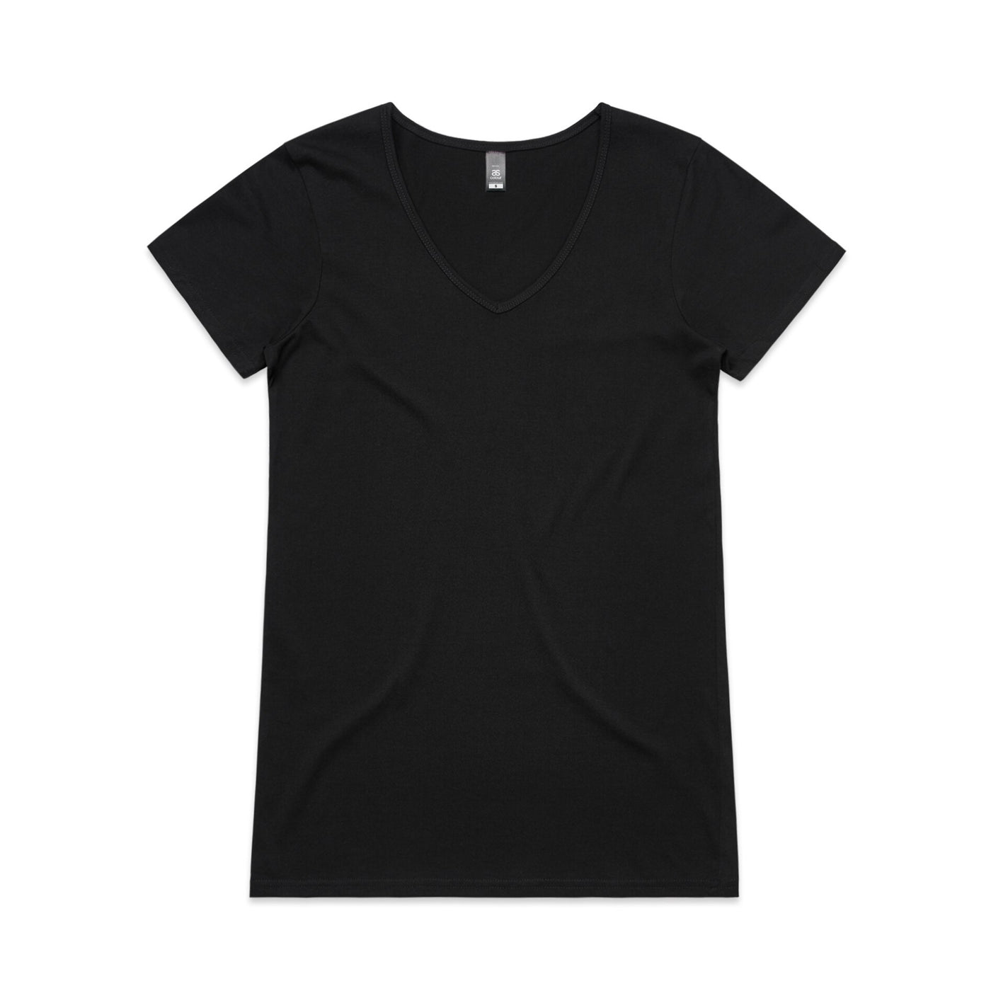 WO'S BEVEL V-NECK TEE - 4010