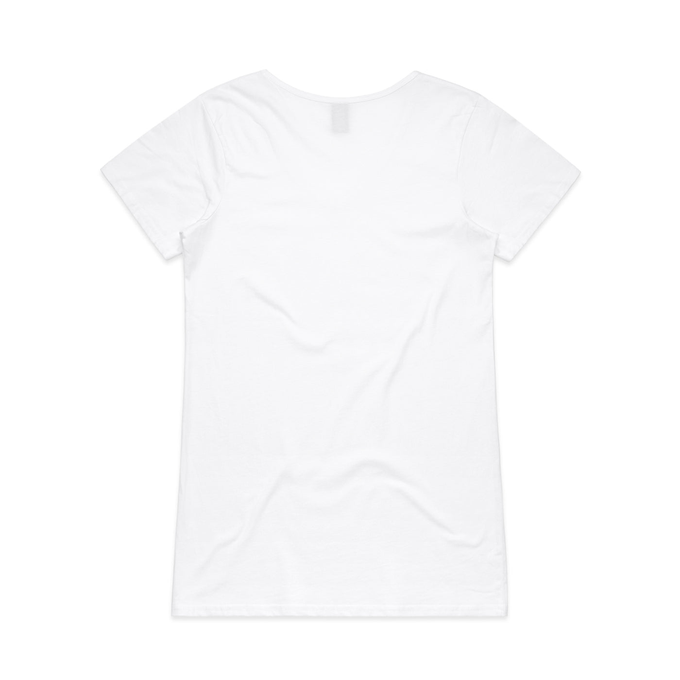 WO'S BEVEL V-NECK TEE - 4010