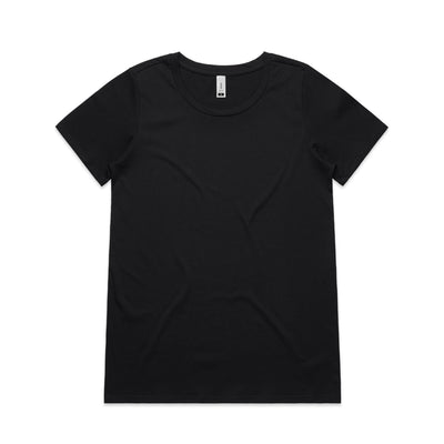 WO'S SHALLOW SCOOP TEE - 4011