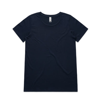 WO'S SHALLOW SCOOP TEE - 4011