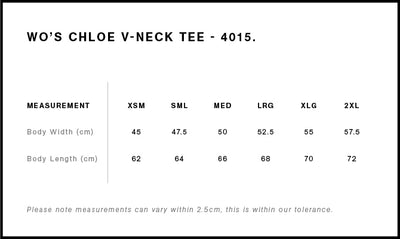 WO'S CHLOE V-NECK - 4015