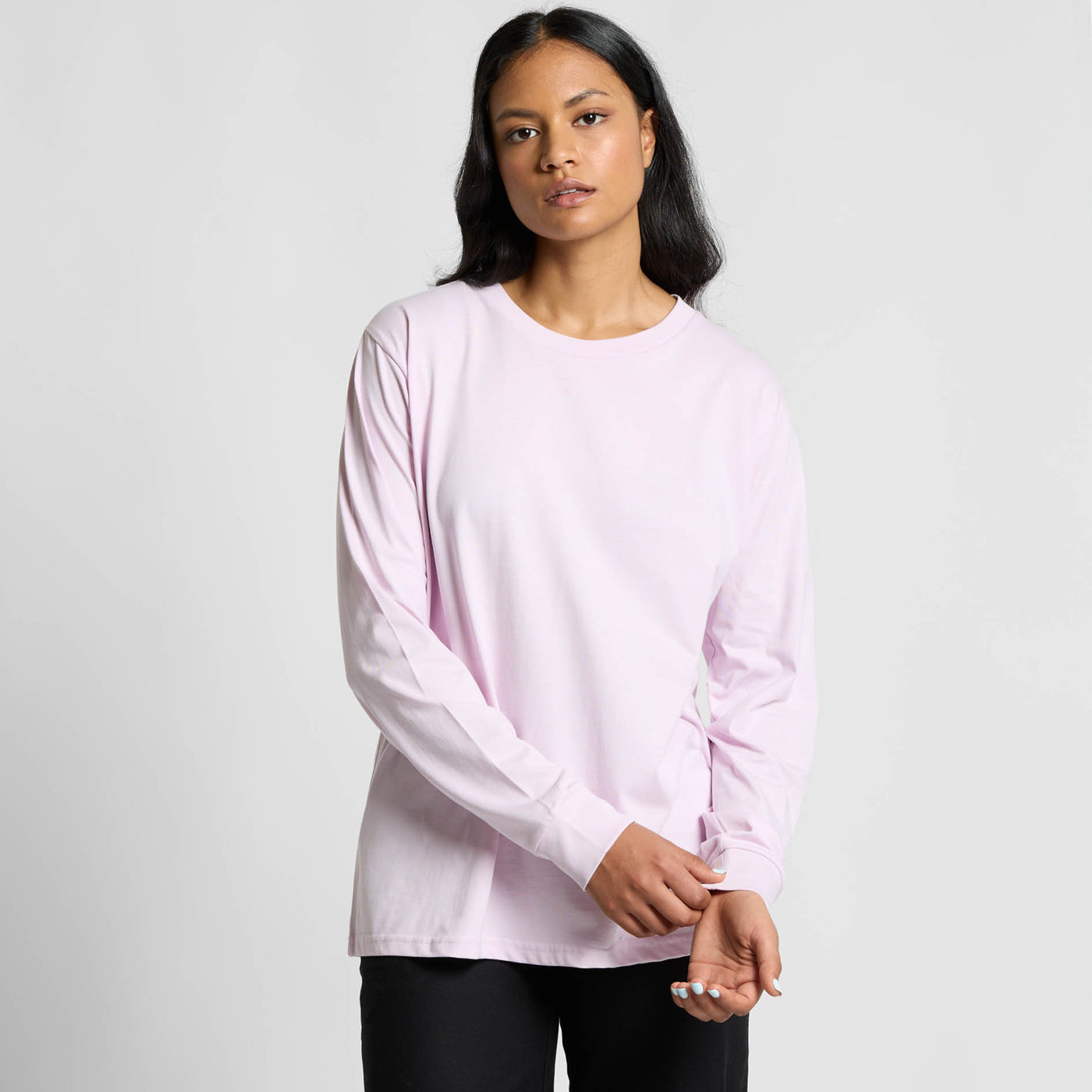 WO'S CLASSIC L/S TEE - 4073