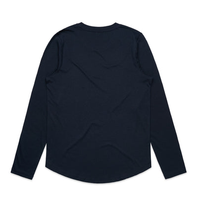 WO'S CURVE L/S TEE - 4055