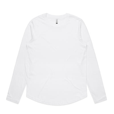 WO'S CURVE L/S TEE - 4055