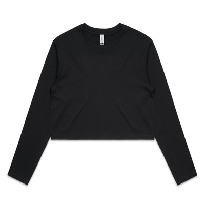 WO'S CROP L/S TEE - 4058