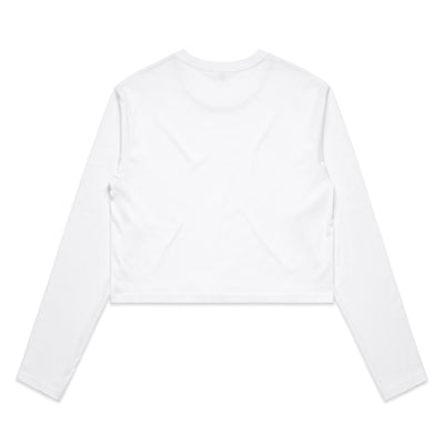 WO'S CROP L/S TEE - 4058