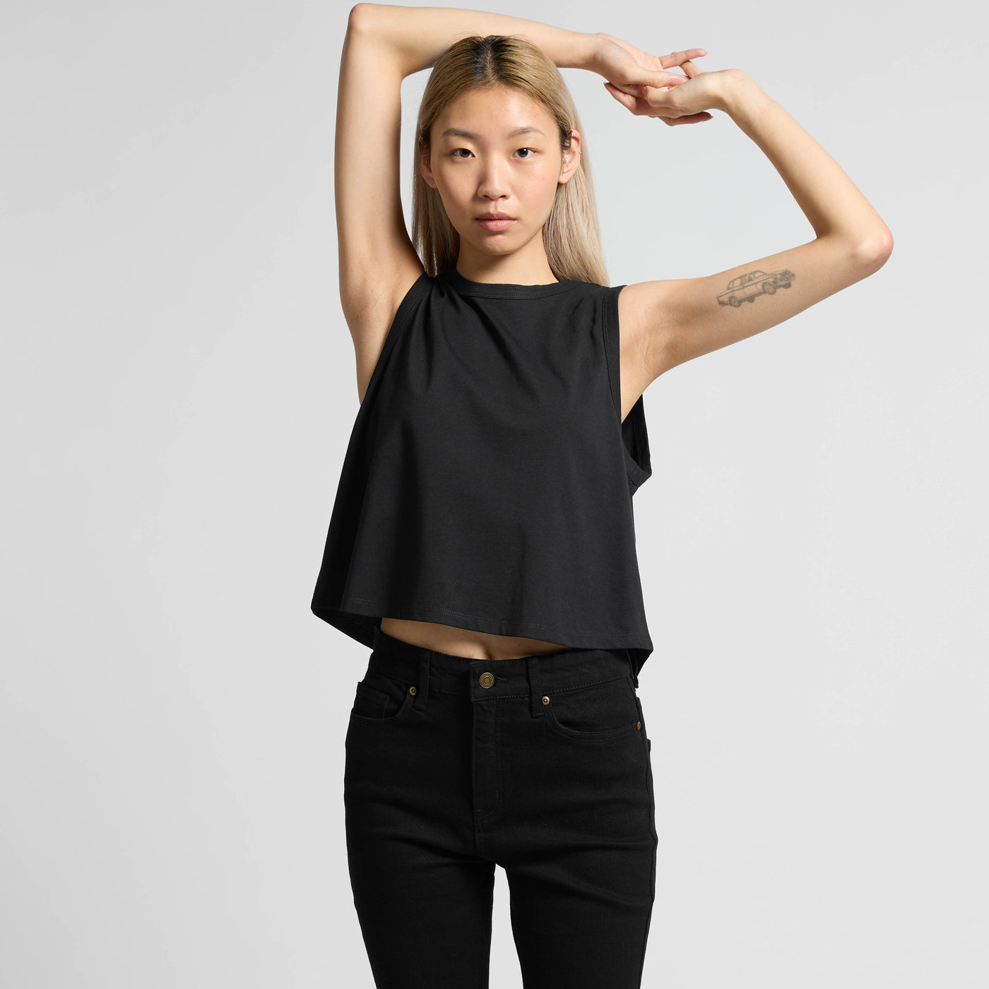 WO'S MARTINA CROP TANK - 4091