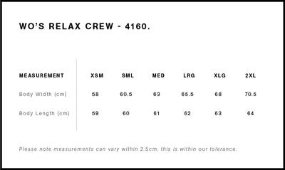 WO'S RELAX CREW - 4160