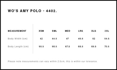 WO'S AMY POLO - 4402