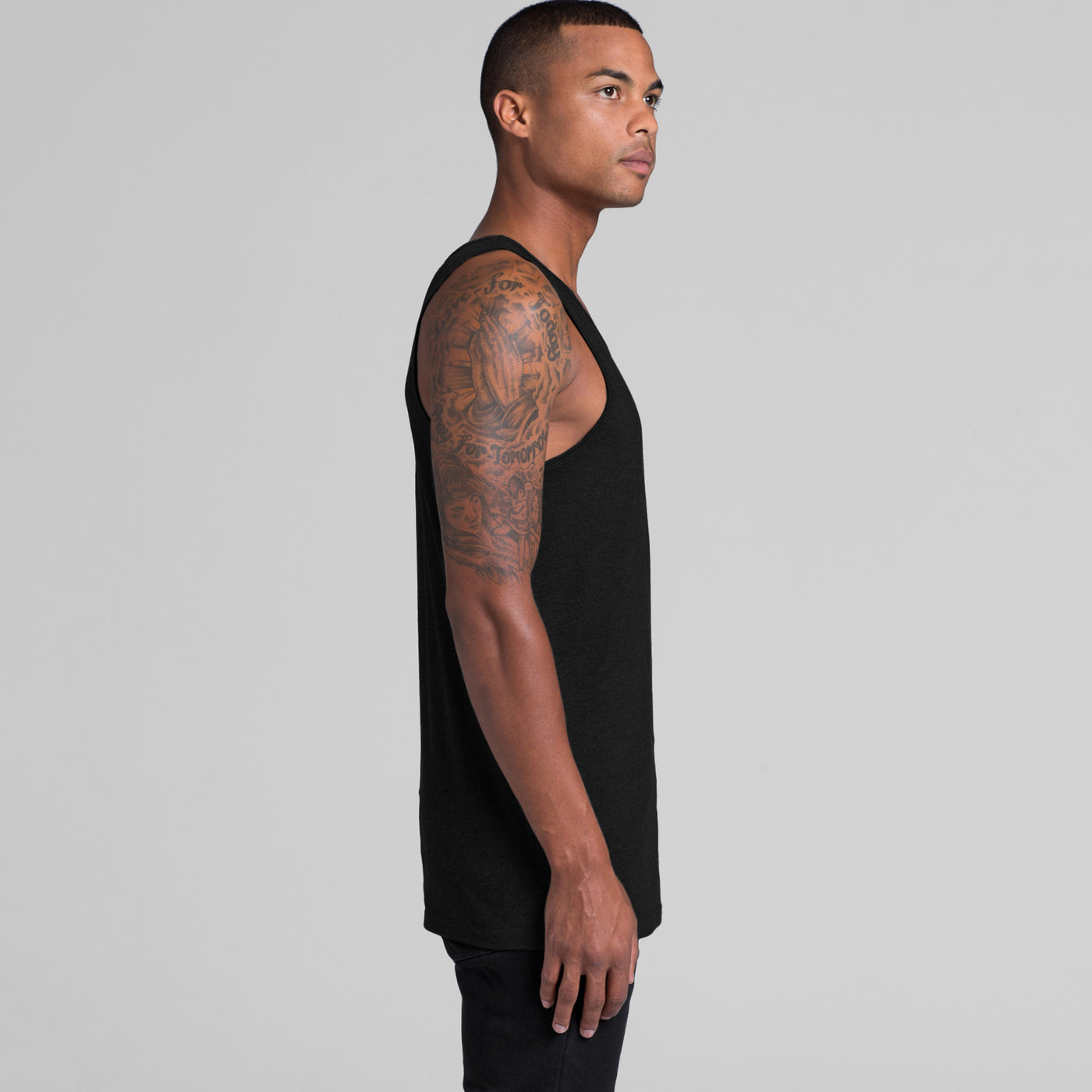 MENS LOWDOWN SINGLET - 5007