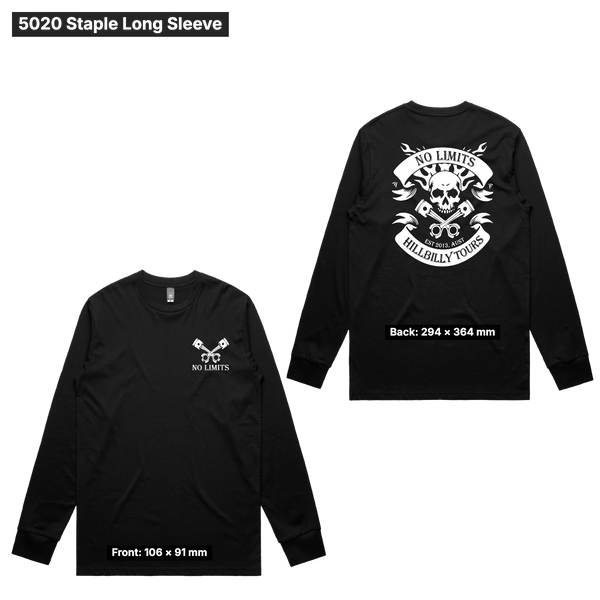 Hillbilly Tours Staple Long Sleeve