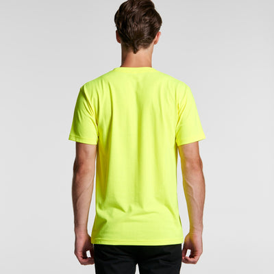 MENS BLOCK TEE (SAFETY COLOURS) - 5050F