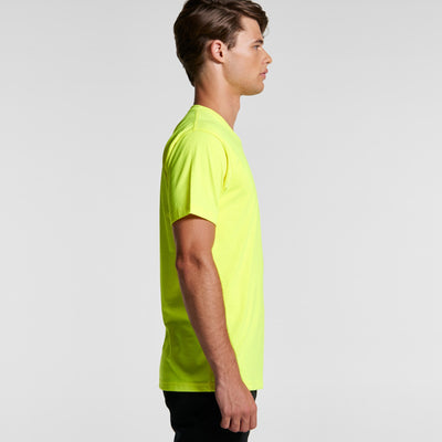 MENS BLOCK TEE (SAFETY COLOURS) - 5050F