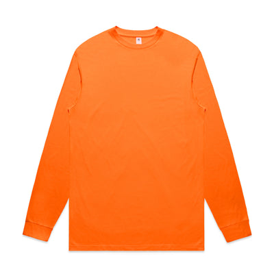 MENS BLOCK L/S TEE (SAFETY COLOURS) - 5054F