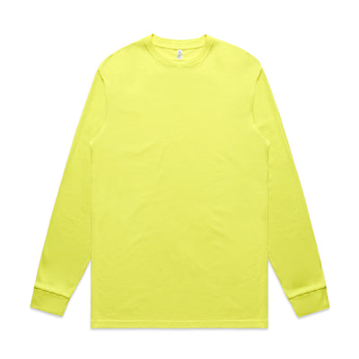 MENS BLOCK L/S TEE (SAFETY COLOURS) - 5054F