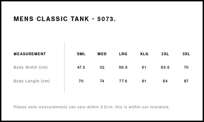 MENS CLASSIC TANK - 5073