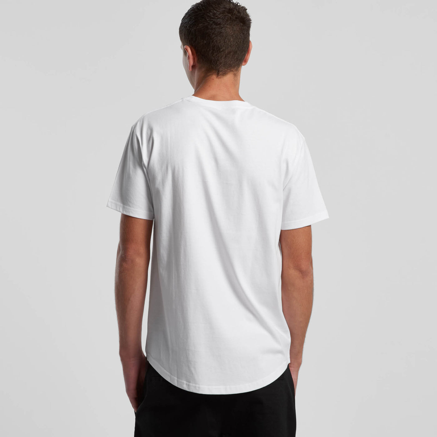 MENS STAPLE CURVE TEE - 5076