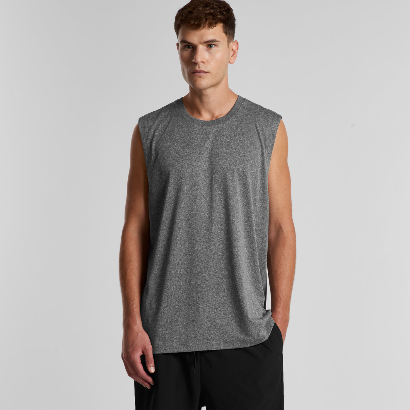 MENS STAPLE ACTIVE TANK - 5078