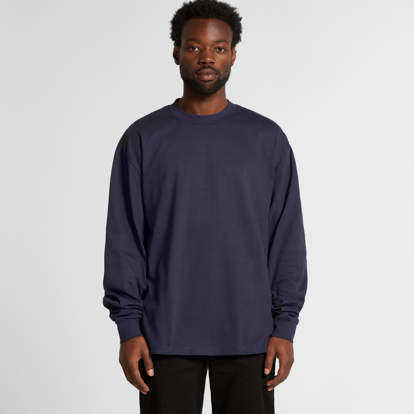 MENS HEAVY L/S TEE - 5081