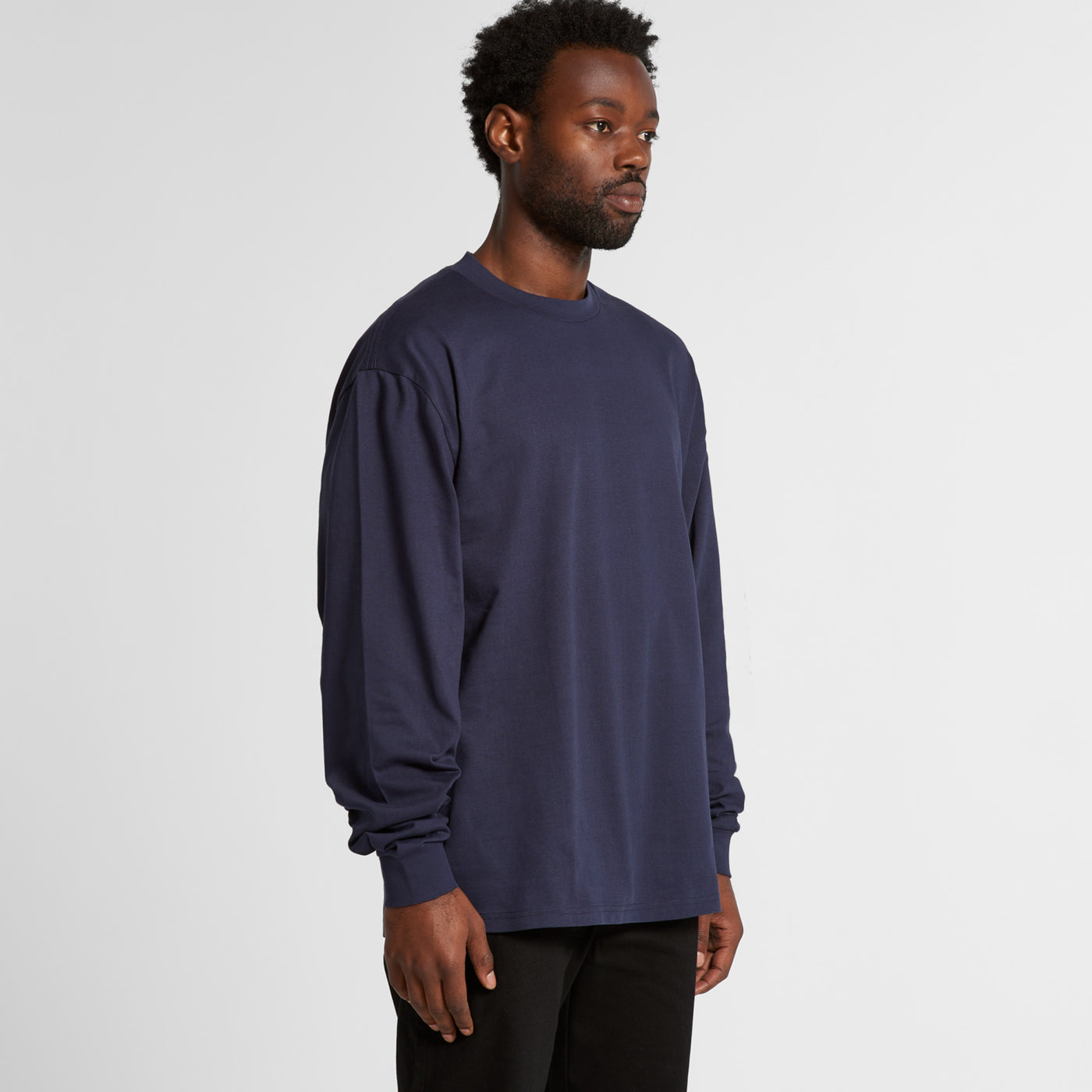 MENS HEAVY L/S TEE - 5081