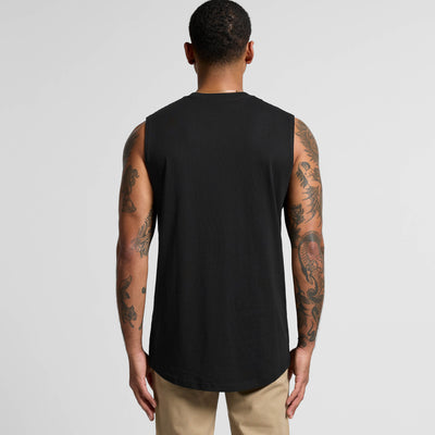 MENS STAPLE CURVE TANK - 5091