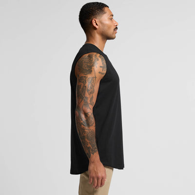 MENS STAPLE CURVE TANK - 5091