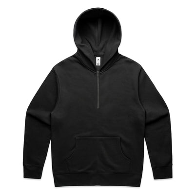 MENS RELAX HALF ZIP HOOD - 5164