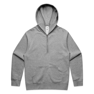 MENS RELAX HALF ZIP HOOD - 5164