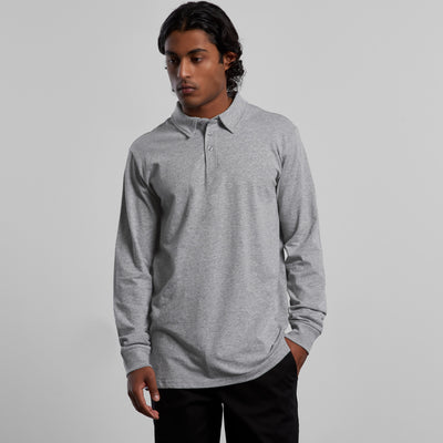 MENS CHAD L/S POLO - 5404