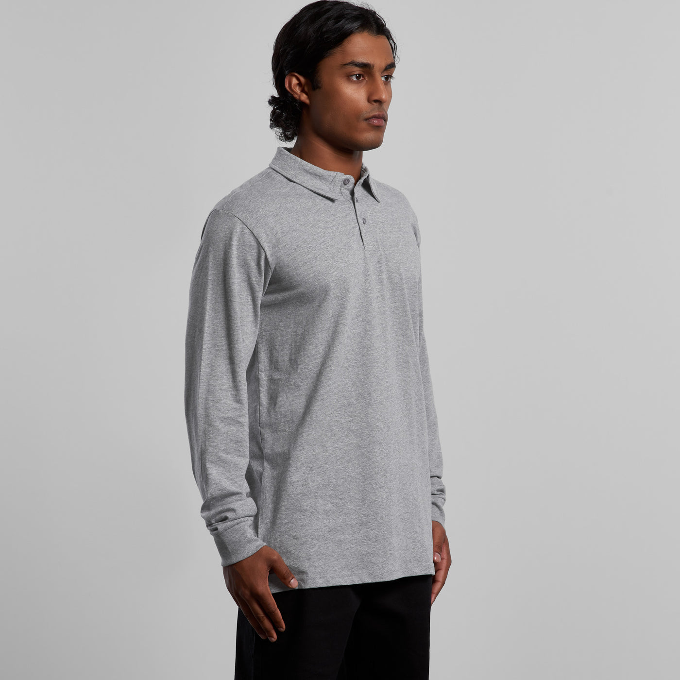 MENS CHAD L/S POLO - 5404