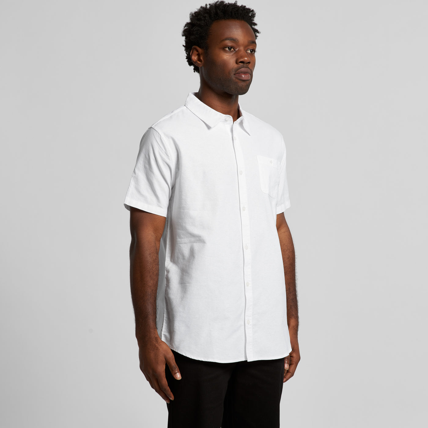 MENS OXFORD S/S SHIRT - 5407