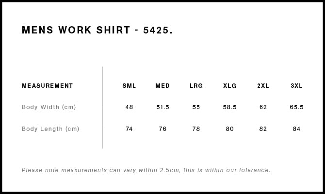 MENS WORK POLO - 5425