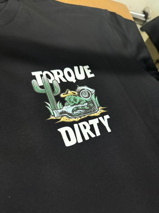 DTF printed garment detail