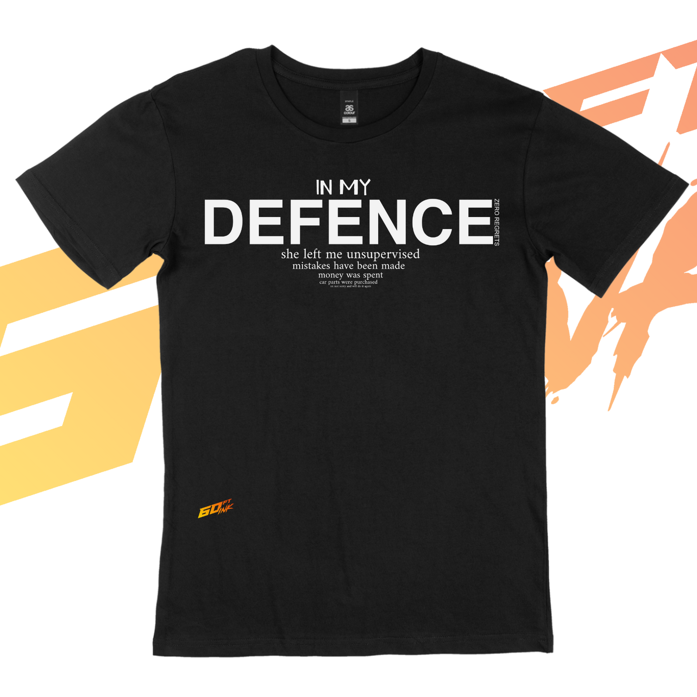 In My Defence shirt